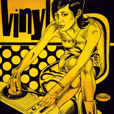Vinyl - 20x20 in. - SOLD