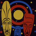 Night of the Tiki - 18x18 in. - Available