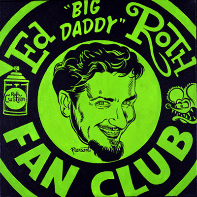 "Big Daddy" Ed Roth - 36x36 in. - Available